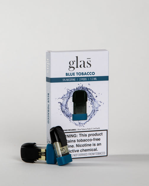 Blue Tobacco | Pod Pack E-Juice from Glas Glas Inc Blue Tobacco | Pod Pack E-Juice from Glas Glas Inc