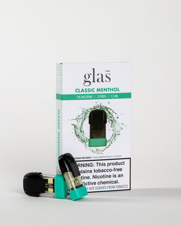 Classic Menthol | Pod Pack E-Juice from Glas Glas Inc Classic Menthol | Pod Pack E-Juice from Glas Glas Inc