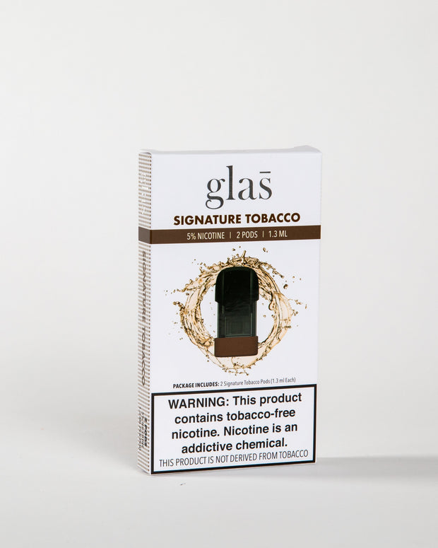 Signature Tobacco | Pod Pack E-Juice from Glas Glas Inc Signature Tobacco | Pod Pack E-Juice from Glas Glas Inc